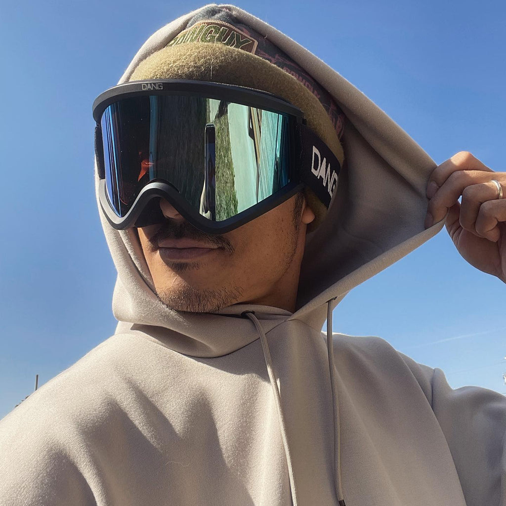 【11/30新入荷】DANG SNOW NEW OG 2.5 Matte Tortoisex High Contrast Gold Mirror|選べるストラップ【vidgg26OG006】