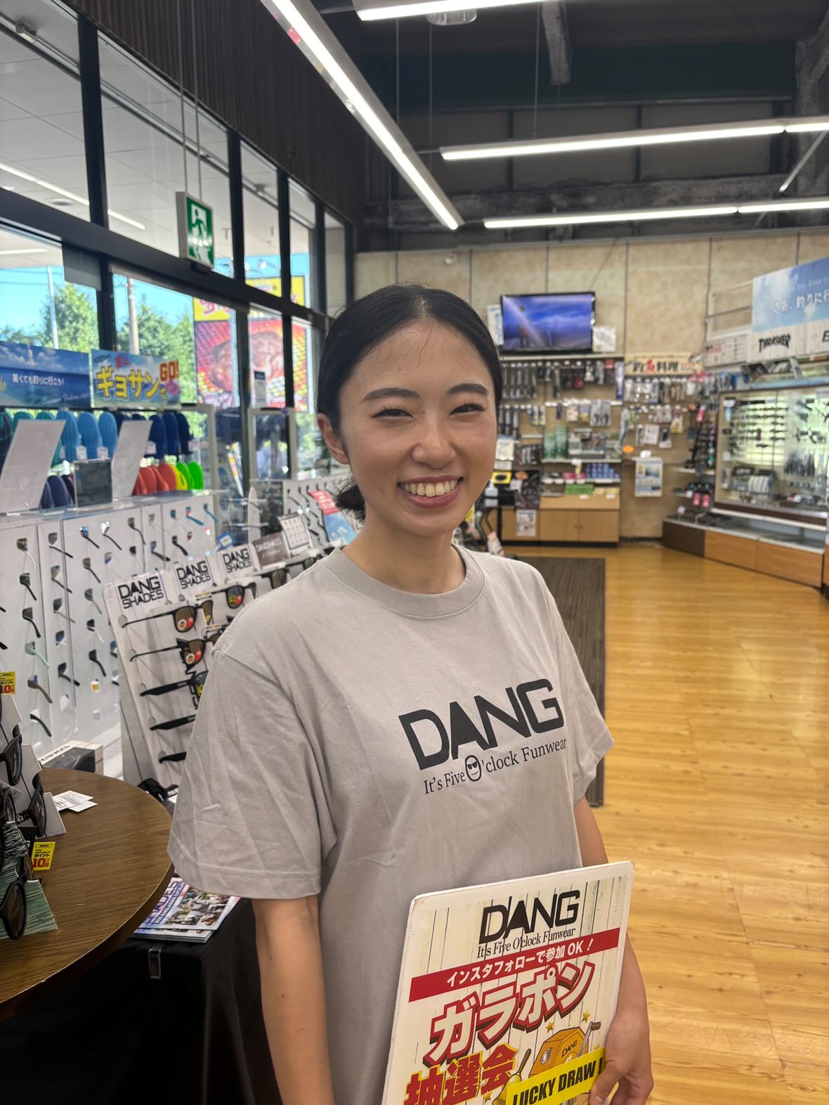 上州屋 戸塚原宿店様での展示即売会に大井優果さんも来てくれました！