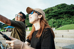 画像をギャラリービューアに読み込む, LOCO ブラック x グリーン・ミラー 偏光レンズ 中村貴之デザイン魚柄モデル[vidg00413]
