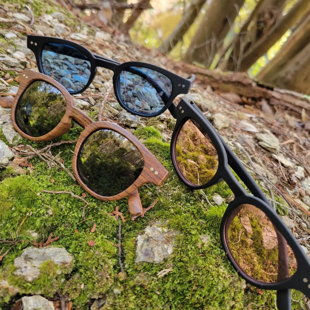 【試着商品】SELECT ブラック x ブルー 偏光レンズ[vidg00421]