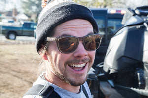 画像をギャラリービューアに読み込む, ORIGINAL ブラック / ブルーグレーカモ x ライトブルー・ミラーレンズ [vidg00251]
