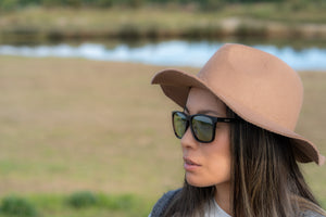 画像をギャラリービューアに読み込む, RECOIL ブラック / ブラウン べっ甲柄グラデーション x グリーンシルバー・クリアミラー 偏光レンズ[vidg00499]
