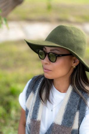 画像をギャラリービューアに読み込む, SELECT べっ甲柄 x オパール・グリーン 偏光レンズ[vidg00496]
