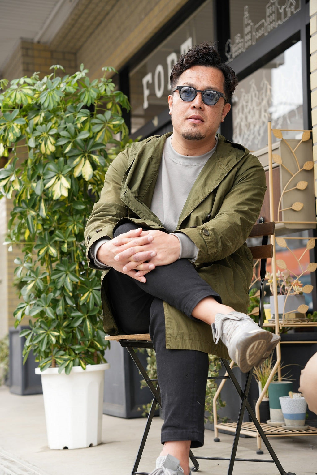 【試着商品】SELECT ブラック x ブルー 偏光レンズ[vidg00421]