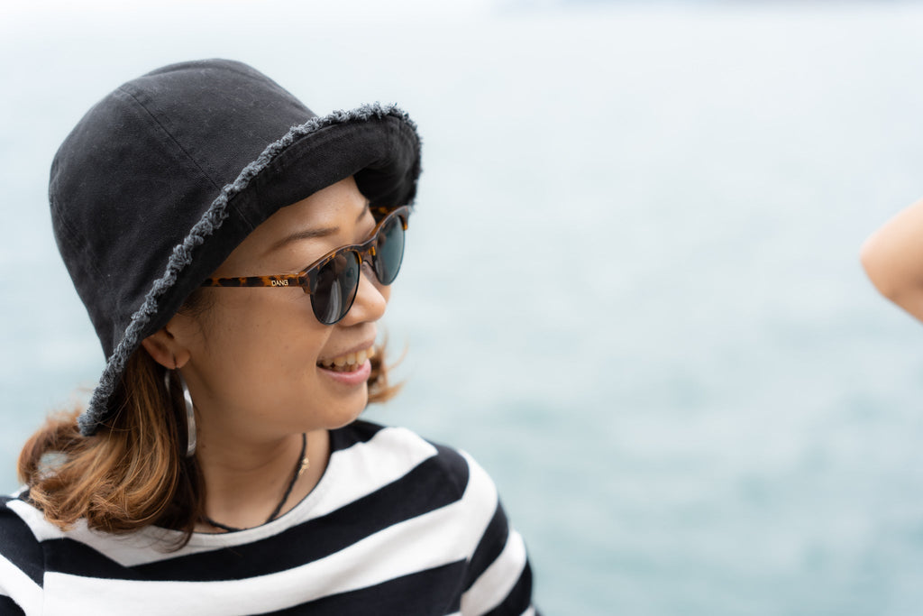 【試着商品】EASTHAM RP べっ甲柄 x ブラック・スモーク 偏光レンズ[vidg00448]