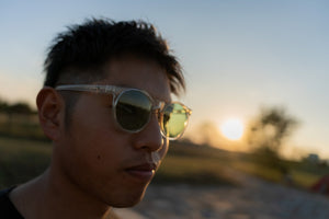 画像をギャラリービューアに読み込む, ATZ クリアクリスタル x オパールグリーン 偏光レンズ[vidg00472]
