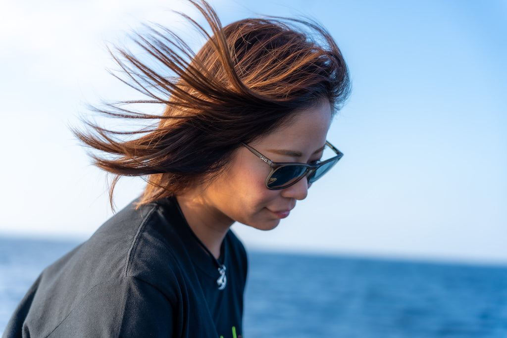 FENTON クリア・グレー x ローズ・ミラー 偏光レンズ[vidg00494]