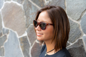 画像をギャラリービューアに読み込む, FLOATY B べっ甲柄 x ブラック・スモーク 偏光レンズ[vidg00492]
