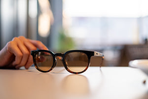 画像をギャラリービューアに読み込む, 【3/7新発売】ATLAS ブラック / べっ甲柄グラデーション x ライトブラウン 激撥水偏光レンズ [vidg00522]
