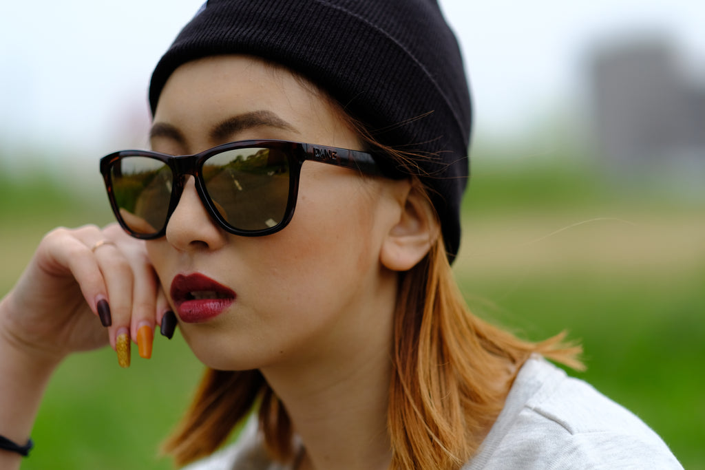 ORIGINAL ブラック / ブルーグレーカモ x ライトブルー・ミラーレンズ [vidg00251]