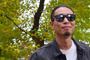 画像をギャラリービューアに読み込む, 【3/7新発売】LOCO ブラック / ファイヤー x ガンメタル・ミラー 日本製プレミアムレンズ(防曇偏光) [vidg00530]
