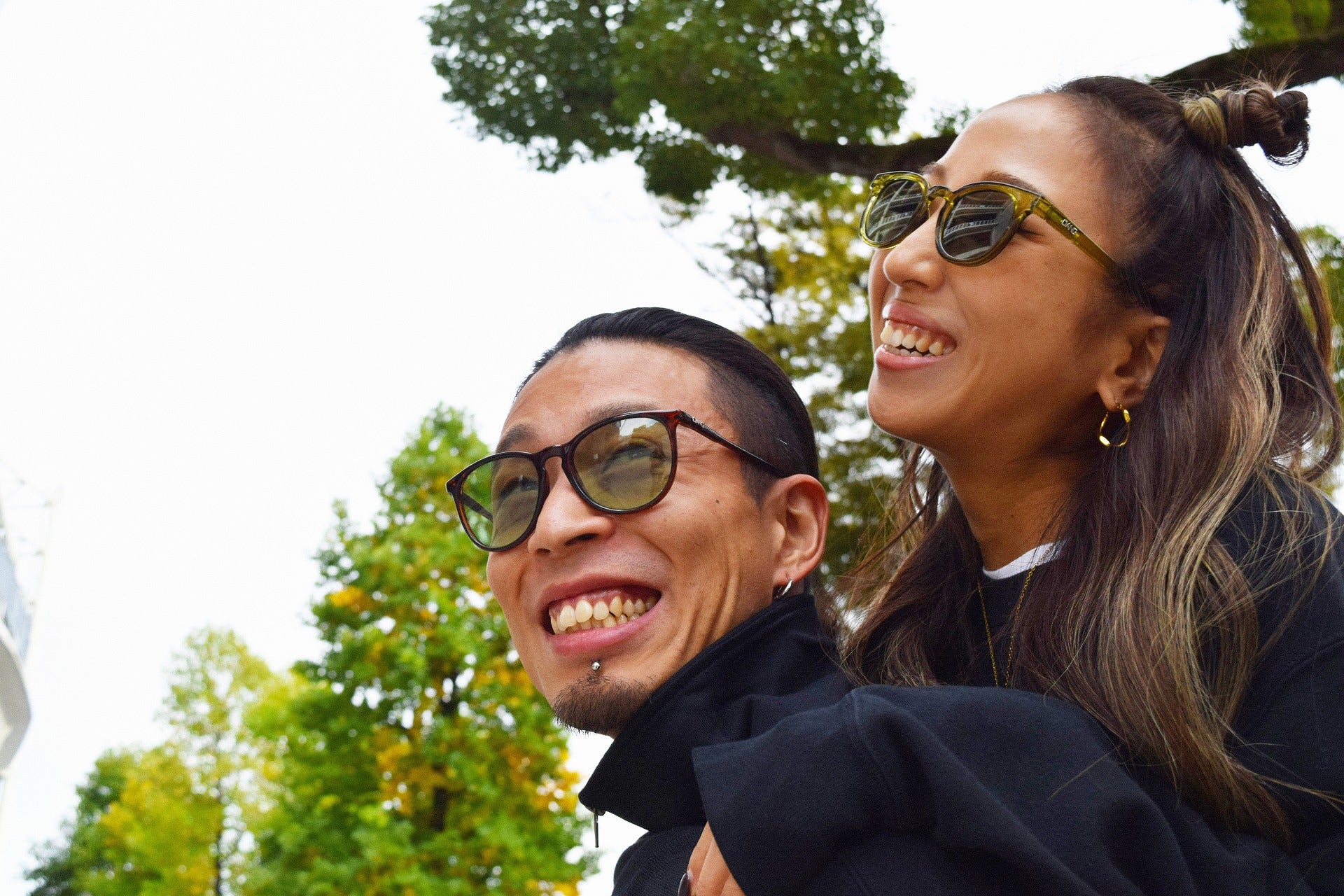 【3/7新発売】FENTON べっ甲柄  x オパールグリーン偏光レンズ [vidg00529]