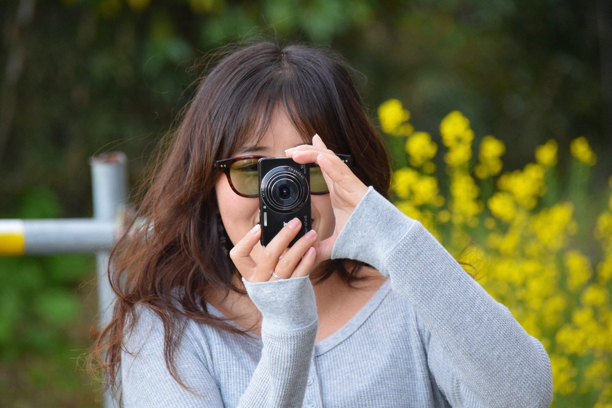 SELECT べっ甲柄 x オパール・グリーン 偏光レンズ[vidg00496]