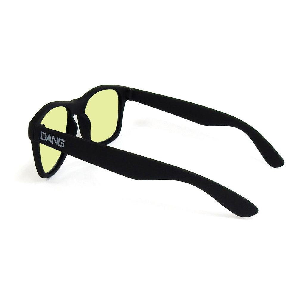 【夜間用】LOCO ブラック x ライトイエロー 日本製ハイコントラスト・ナイトレンズ[vidg00497]