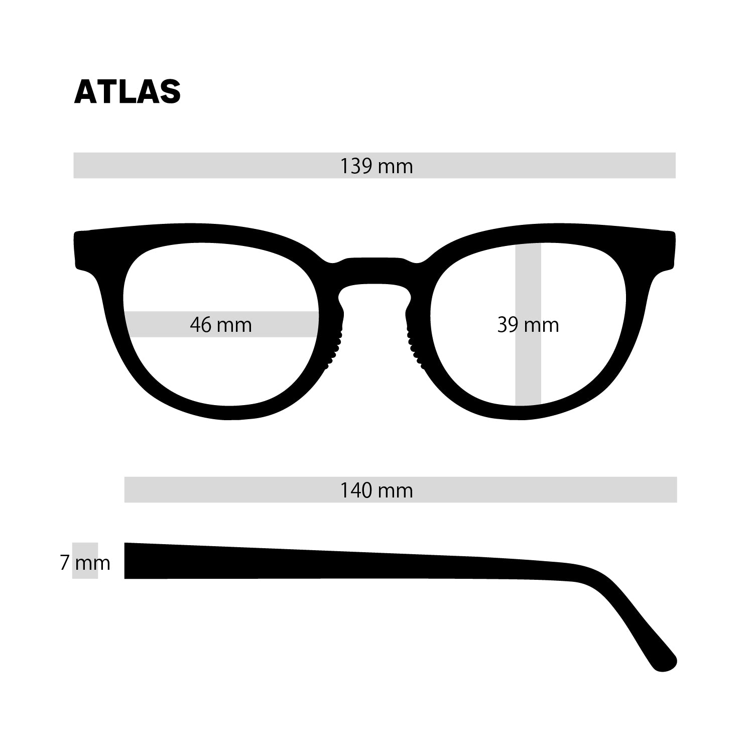 【3/7新発売】ATLAS ブラック / べっ甲柄グラデーション x ライトブラウン 激撥水偏光レンズ [vidg00522]