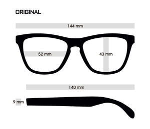 画像をギャラリービューアに読み込む, ORIGINAL RAISED ホワイト・グロス x ブラック・グラデーションレンズ [vidg00287]
