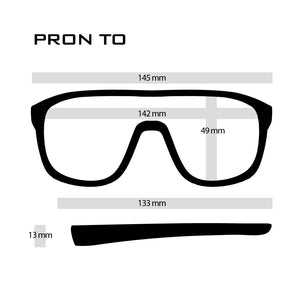 画像をギャラリービューアに読み込む, DANG PRON TO ブラック/グレー・ラバー x ライトスモーク 日本製プレミアムレンズ(防曇偏光) [vidgsg0003]
