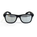 LOCO Black with White Splash x Chrome Mirror Polarized (polarized lenses) [vidg00405]
