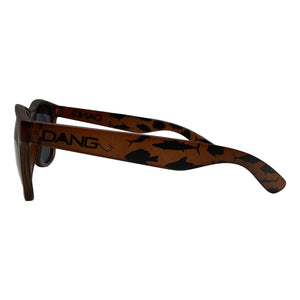 画像をギャラリービューアに読み込む, LOCO クリアブラウン x ブラック・スモーク 偏光レンズ 中村貴之デザイン魚柄モデル[vidg00498]
