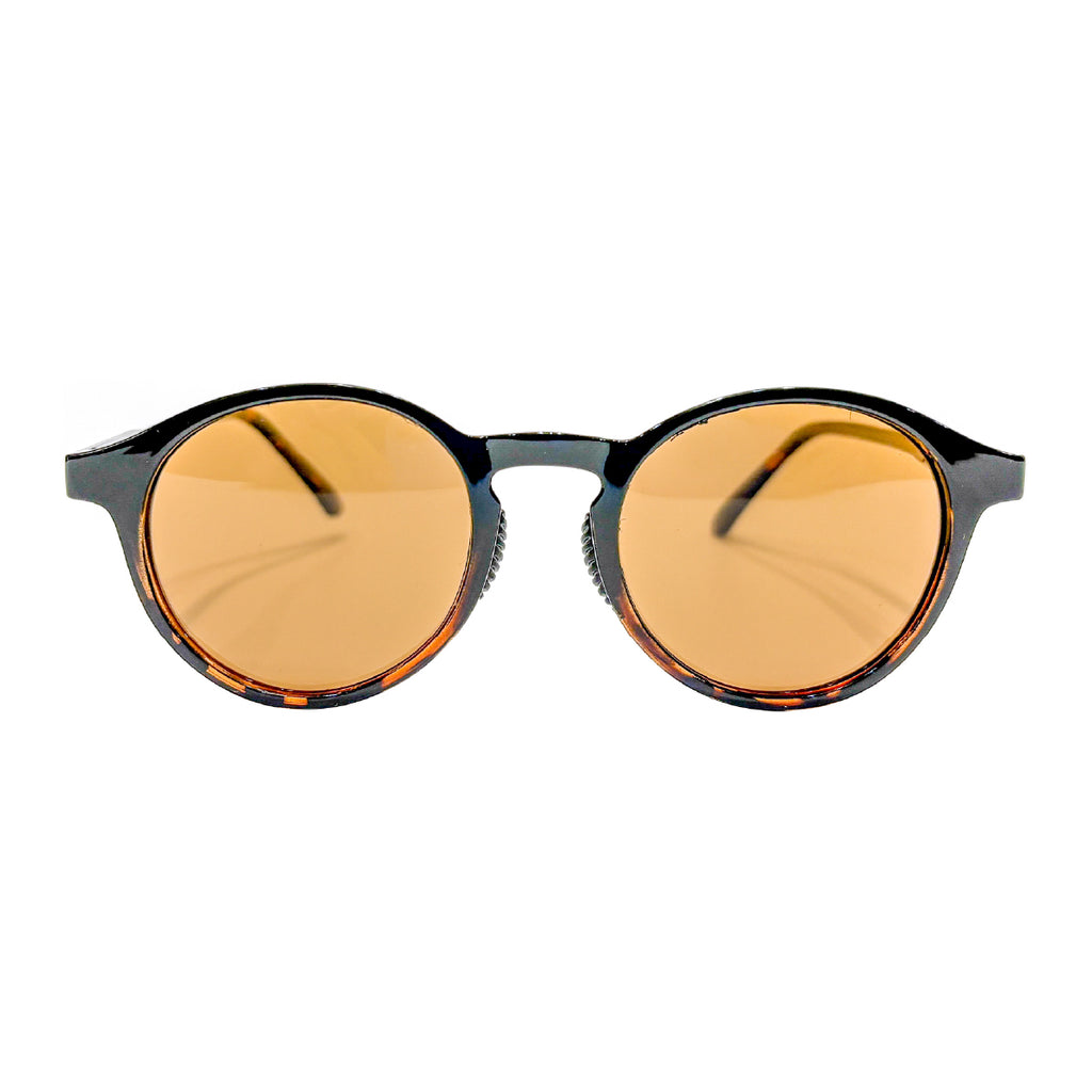 【3/7新発売】PORTO ブラック / べっ甲柄グラデーション x ライトブラウン 激撥水偏光レンズ [vidg00525]