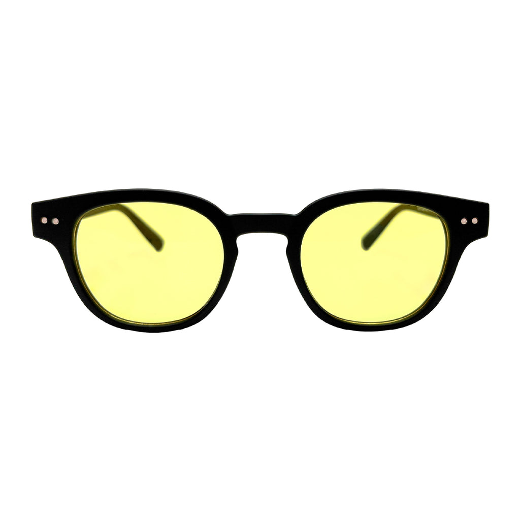 【3/7新発売】【夜間用】SELECT ブラック x ライトイエロー 日本製ハイコントラスト・ナイトレンズ [vidg00534]