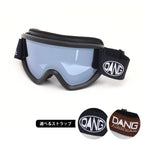 【11/30新入荷】DANG SNOW NEW OG 2.5 Matte Black x High Contrast Clear Silver Mirror｜選べるストラップ【vidgg26OG007】