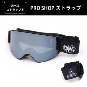 画像をギャラリービューアに読み込む, 【11/30新入荷】DANG SNOW ON LOCK JP Matte Blackx Polarized Black Silver Mirror  (偏光レンズ) ｜選べるストラップ【vidgg26OL002】
