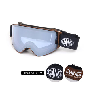 画像をギャラリービューアに読み込む, 【11/30新入荷】DANG SNOW ON LOCK JP Matte Woodx High Contrast Clear Silver Mirror｜選べるストラップ【vidgg26OL012】
