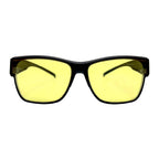 【3/7新発売】【眼鏡の上から掛けられる！夜間用】MONDO JP ブラック x ライトイエロー 日本製ハイコントラスト・ナイトレンズ [vidgov0008]