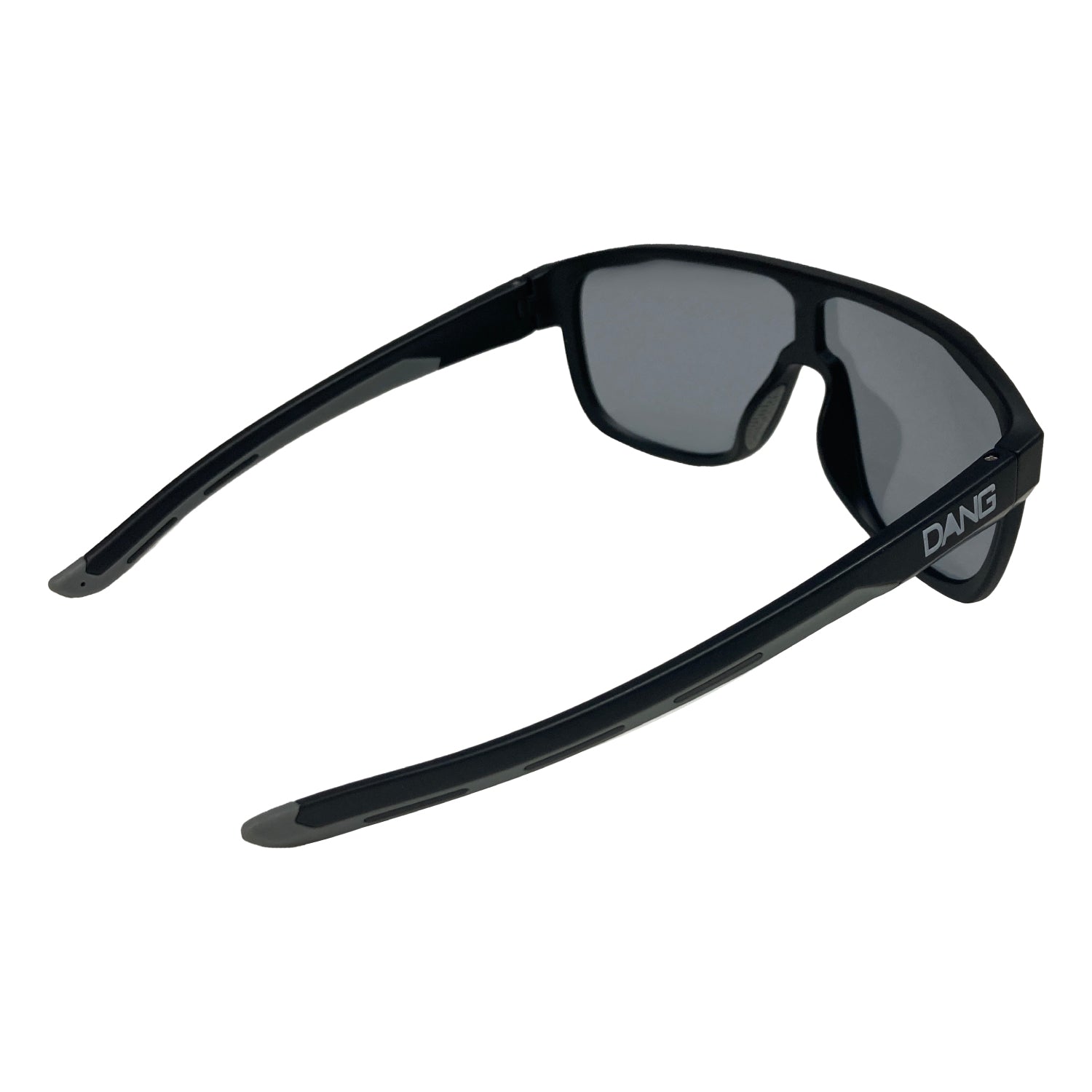 DANG PRON TO ブラック/グレー・ラバー x ライトスモーク 日本製プレミアムレンズ(防曇偏光) [vidgsg0003]